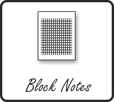 Realizzazione Block notes